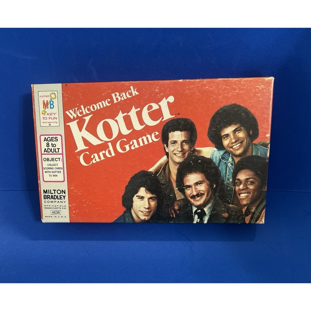 Welcome Back Kotter Card Game 1976 Milton Bradley